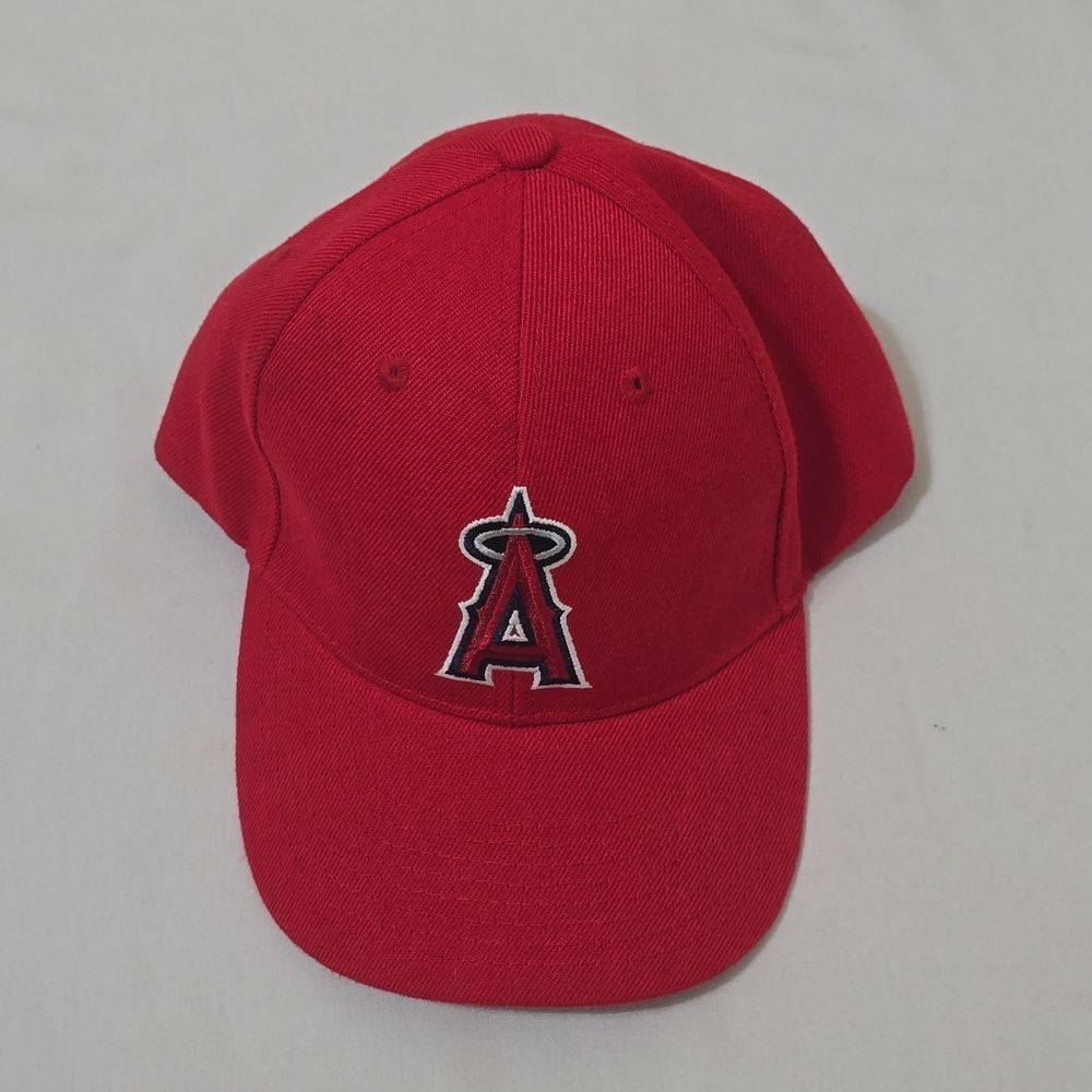 Angels Baseball Men’s Cap Red Sixth Man Promotions Red MLB Hat One Size